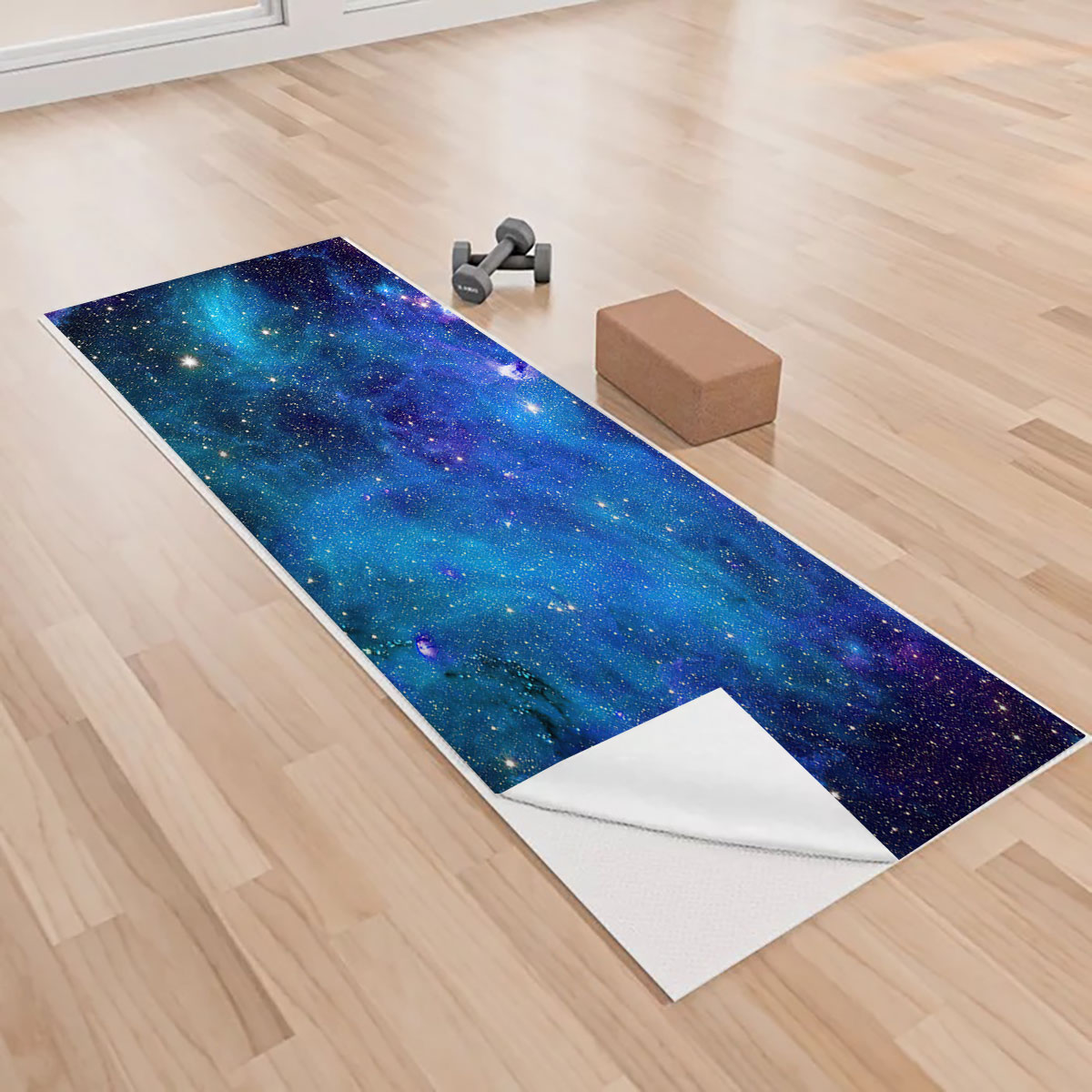 Aesthetic Galaxy Yoga Towels