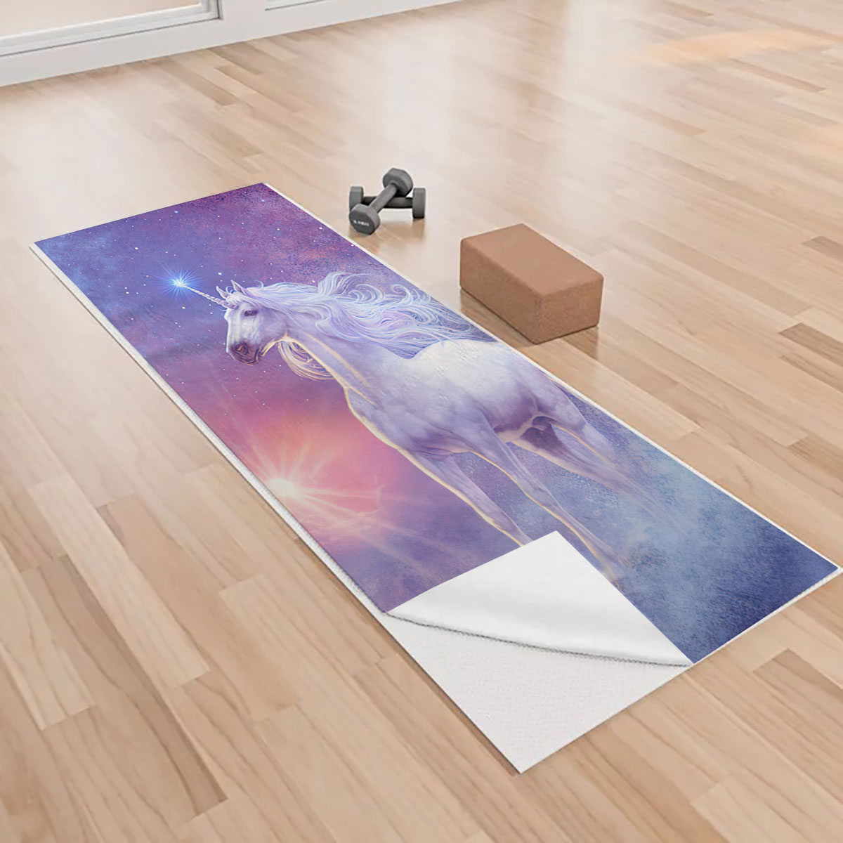 Astral Unicorn Yoga Towels