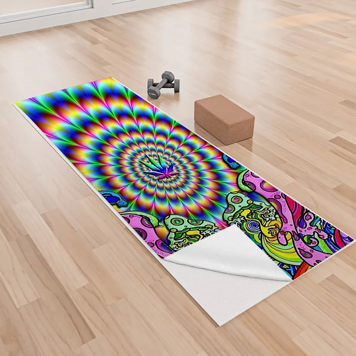 Psychedelic Yoga Towels