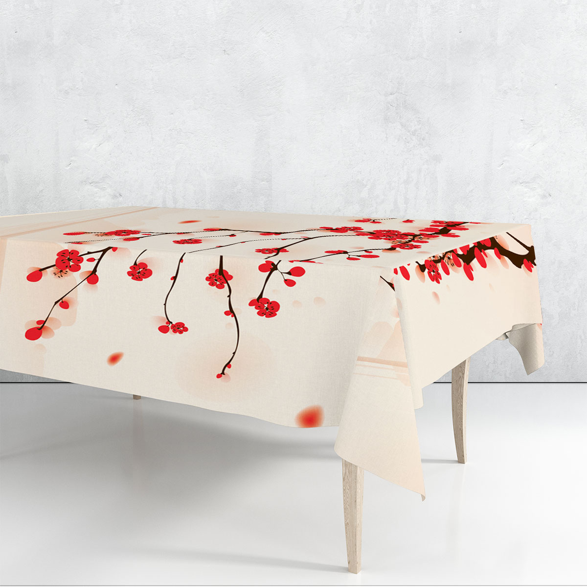 Cherry Blossom Rectangle Tablecloth