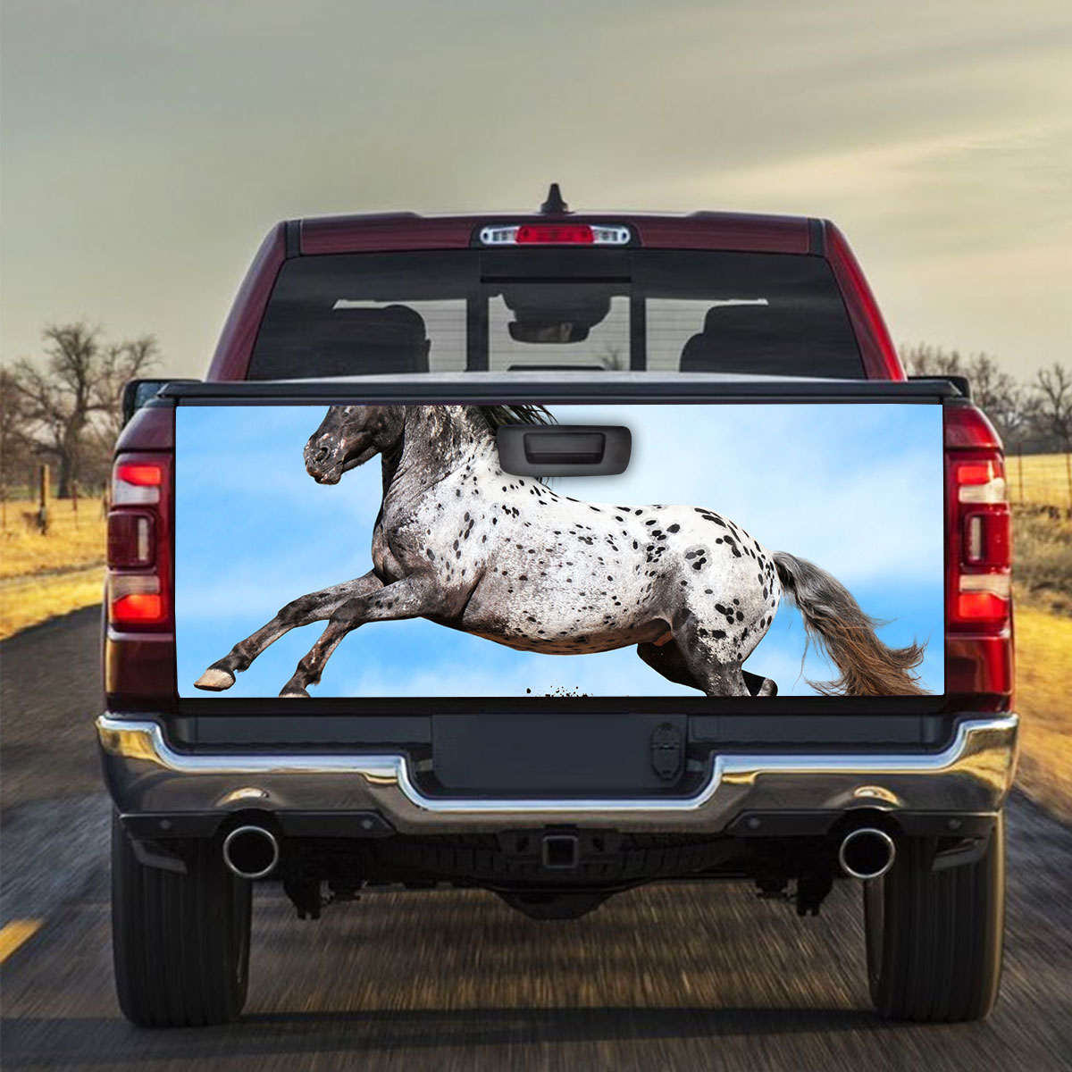 Brave Horse Truck Bed Decal