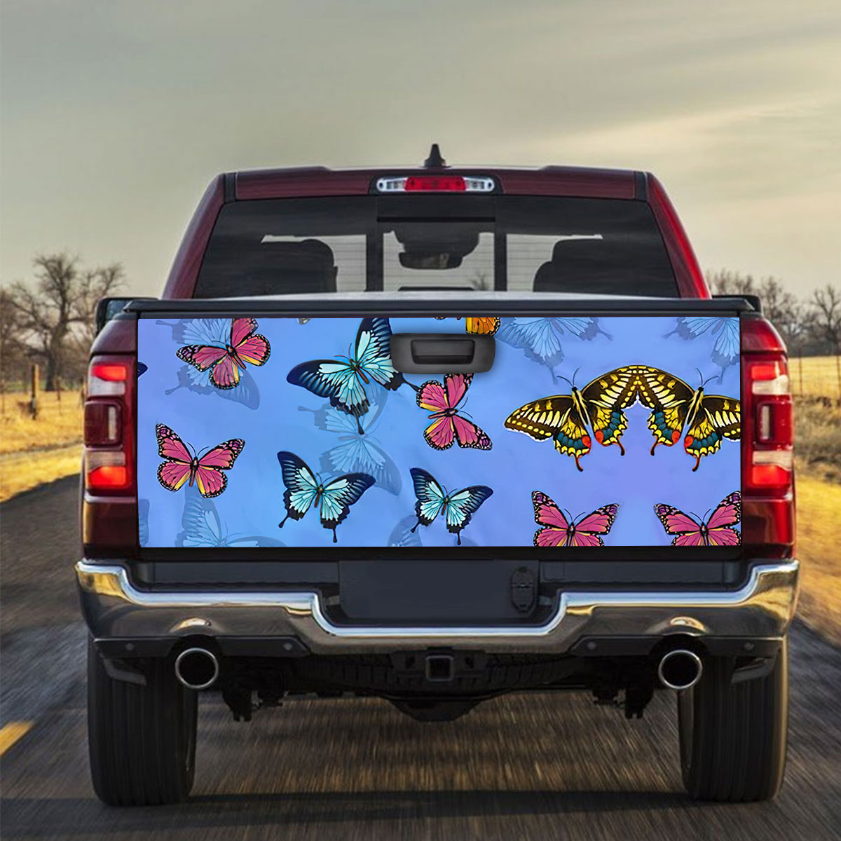 Butterfly Truck Bed Decal