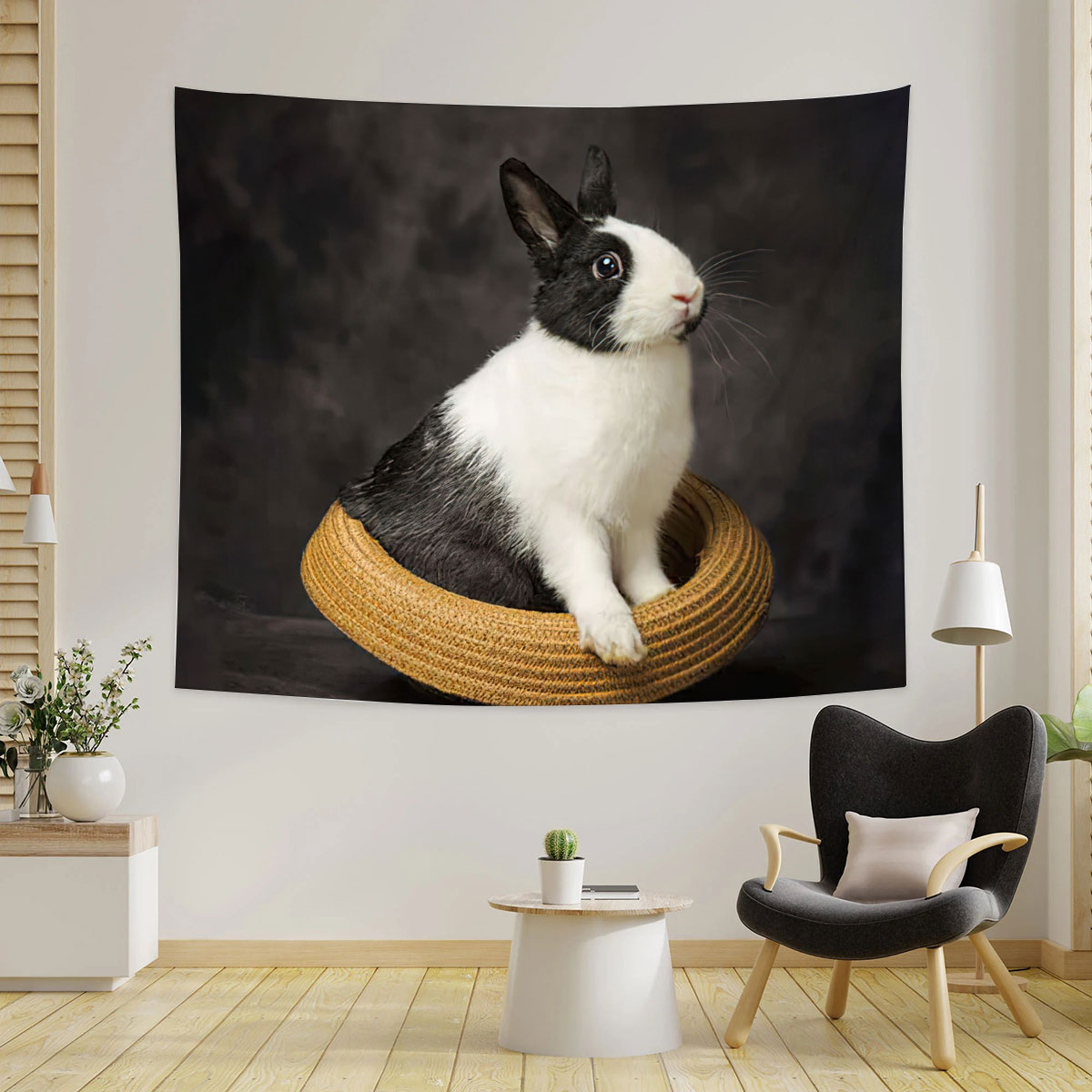 Charming Bunny Tapestry