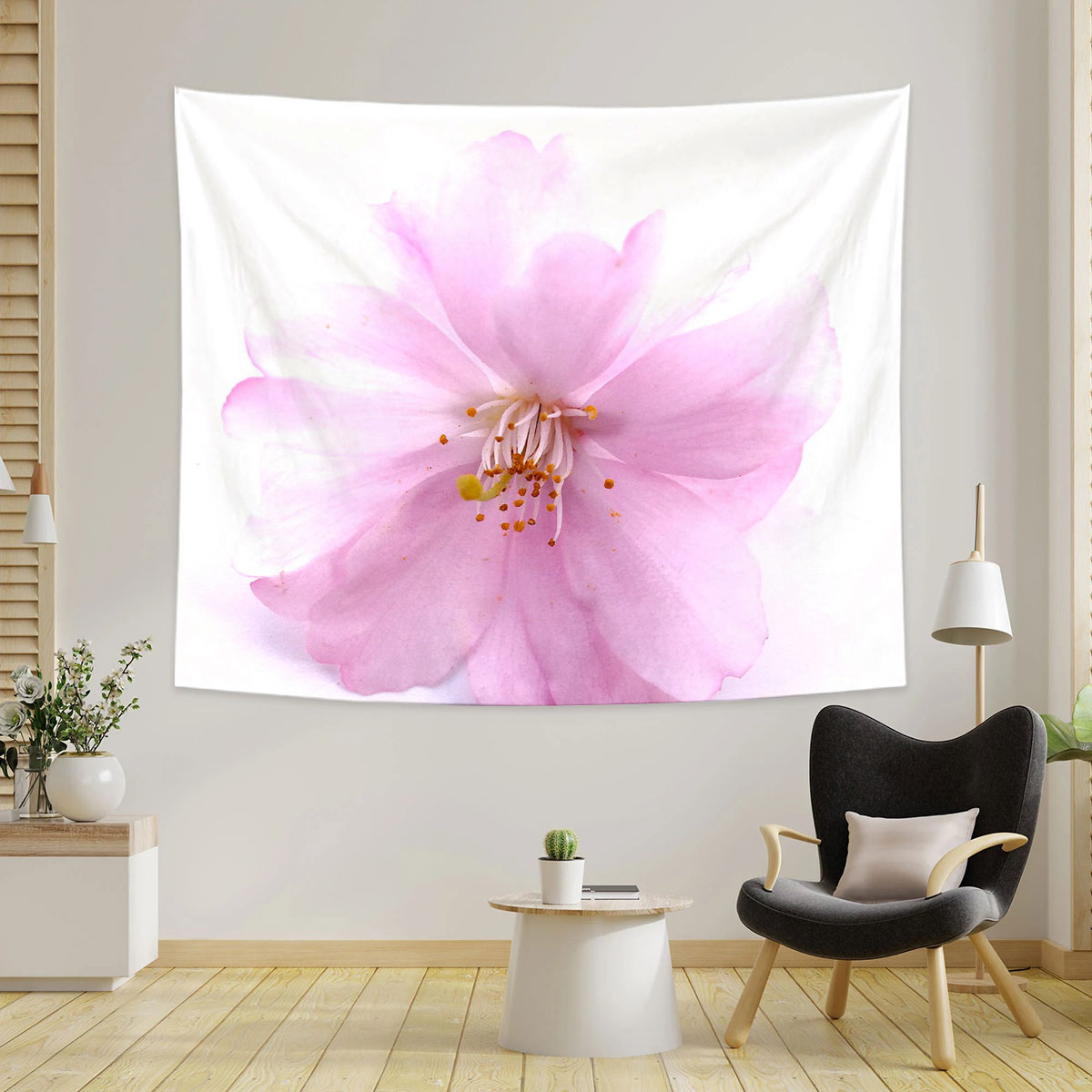 Classic Cheery Blossom Tapestry