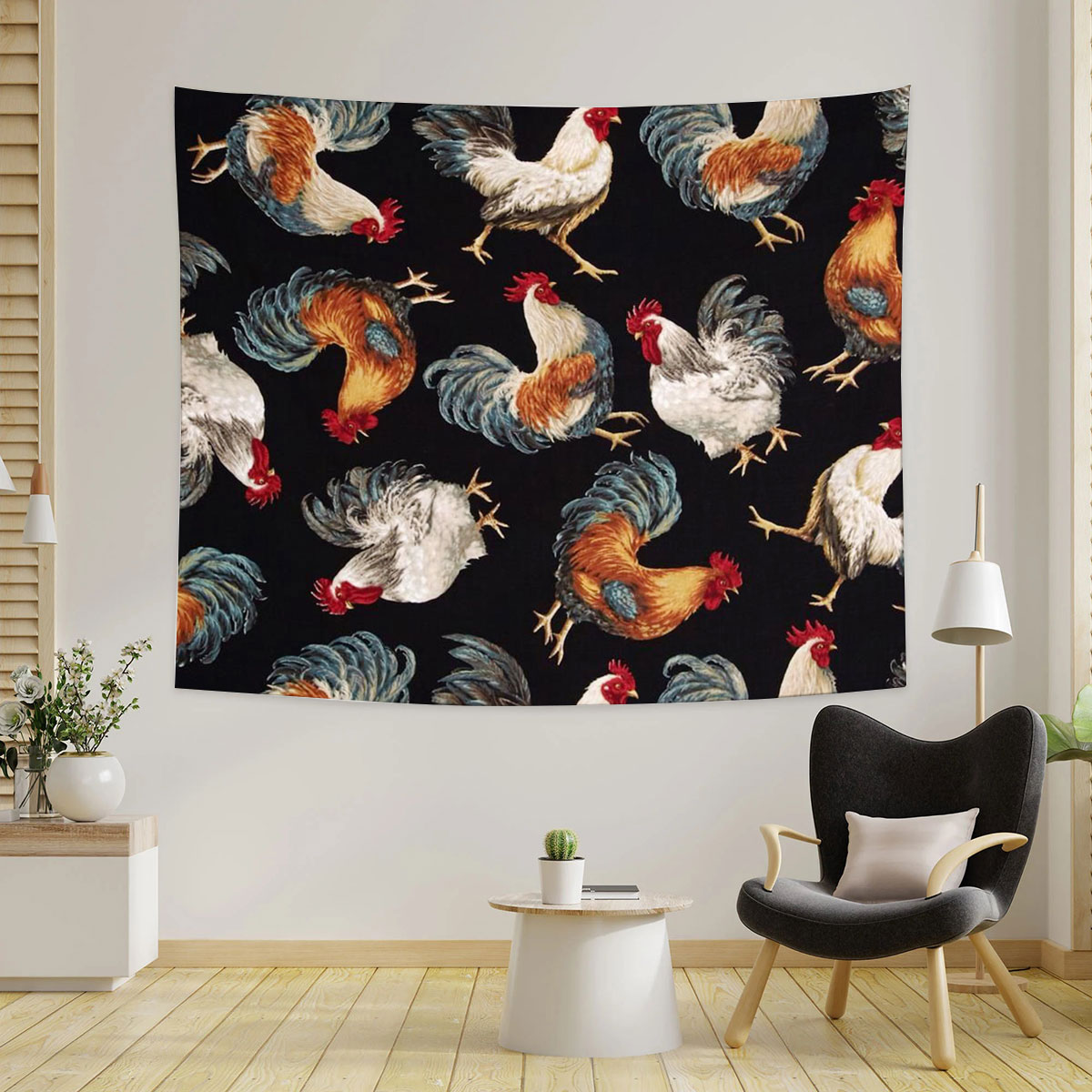 Classic Chicken Tapestry
