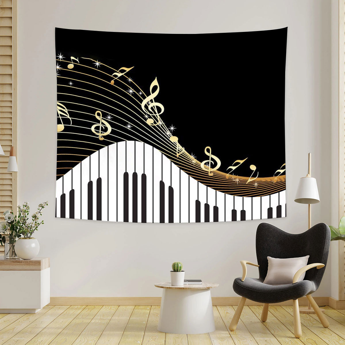 Classic Piano Tapestry