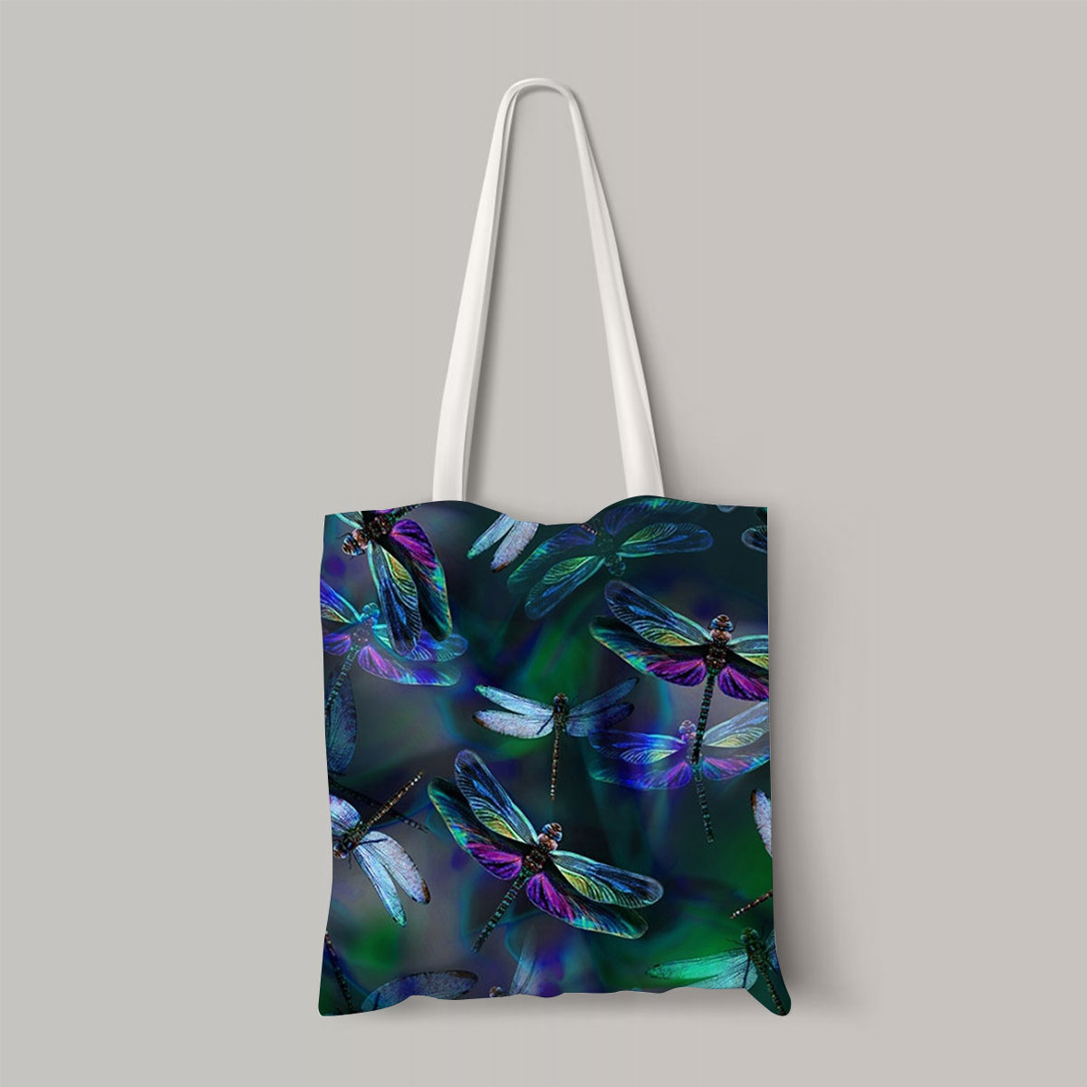Colorful Dragonfly Totebag