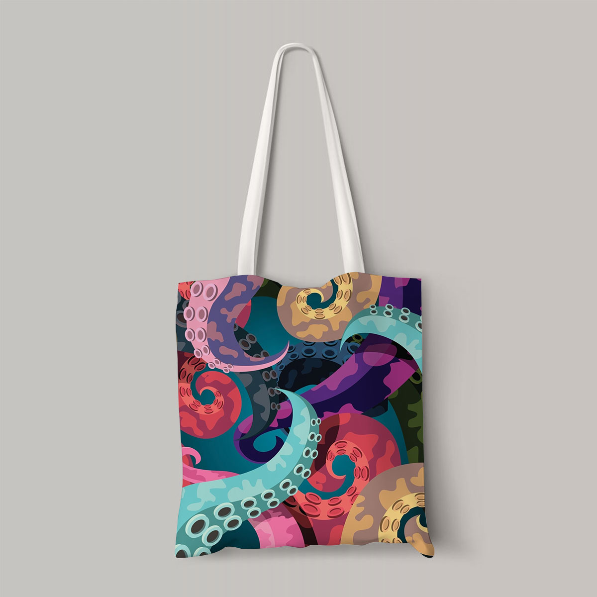 Colorful Octopus Totebag