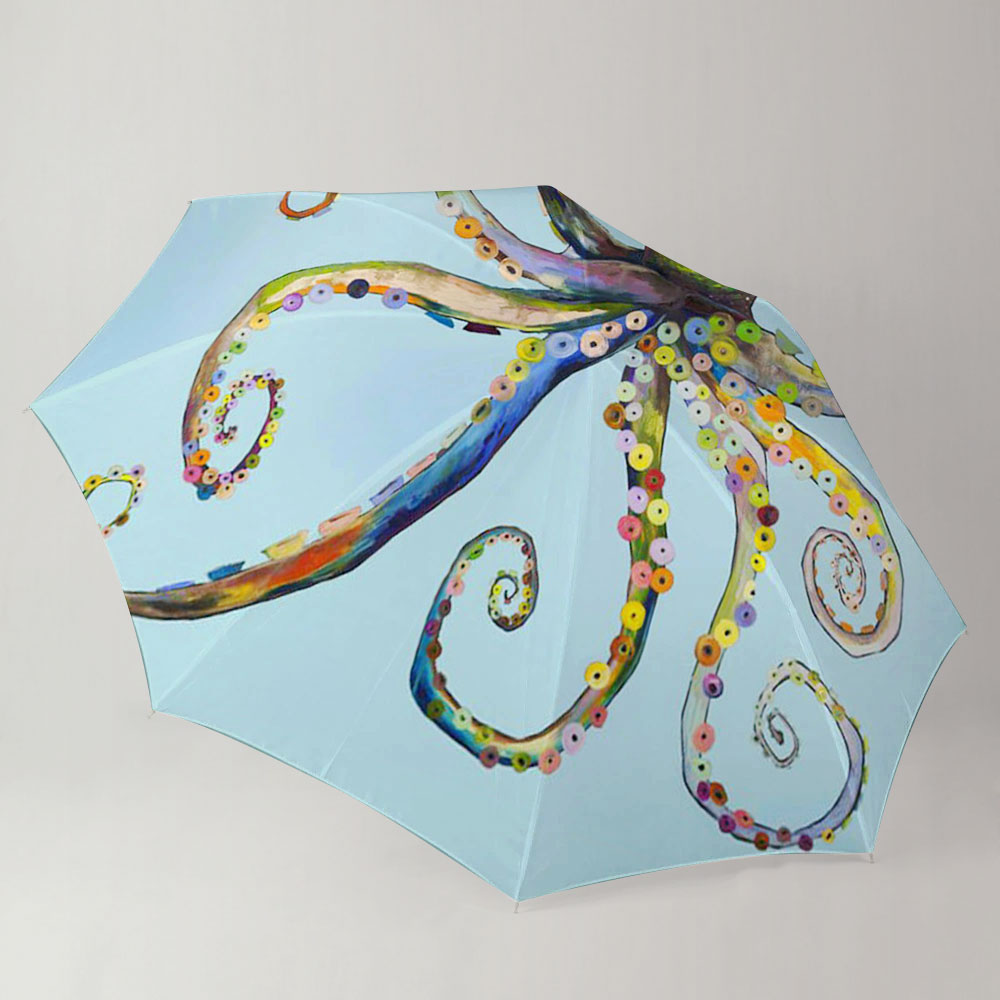 Bright Octopus Umbrella