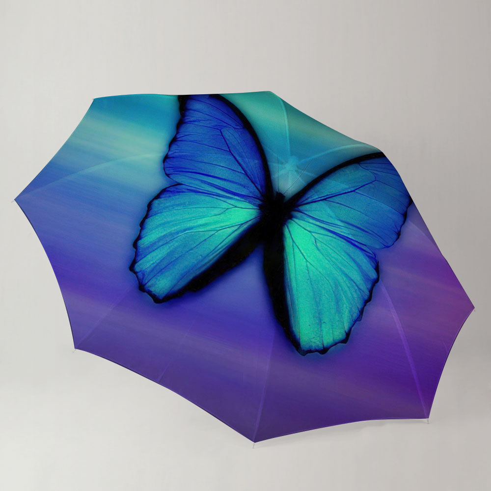 Butterfly At Night Umbrella