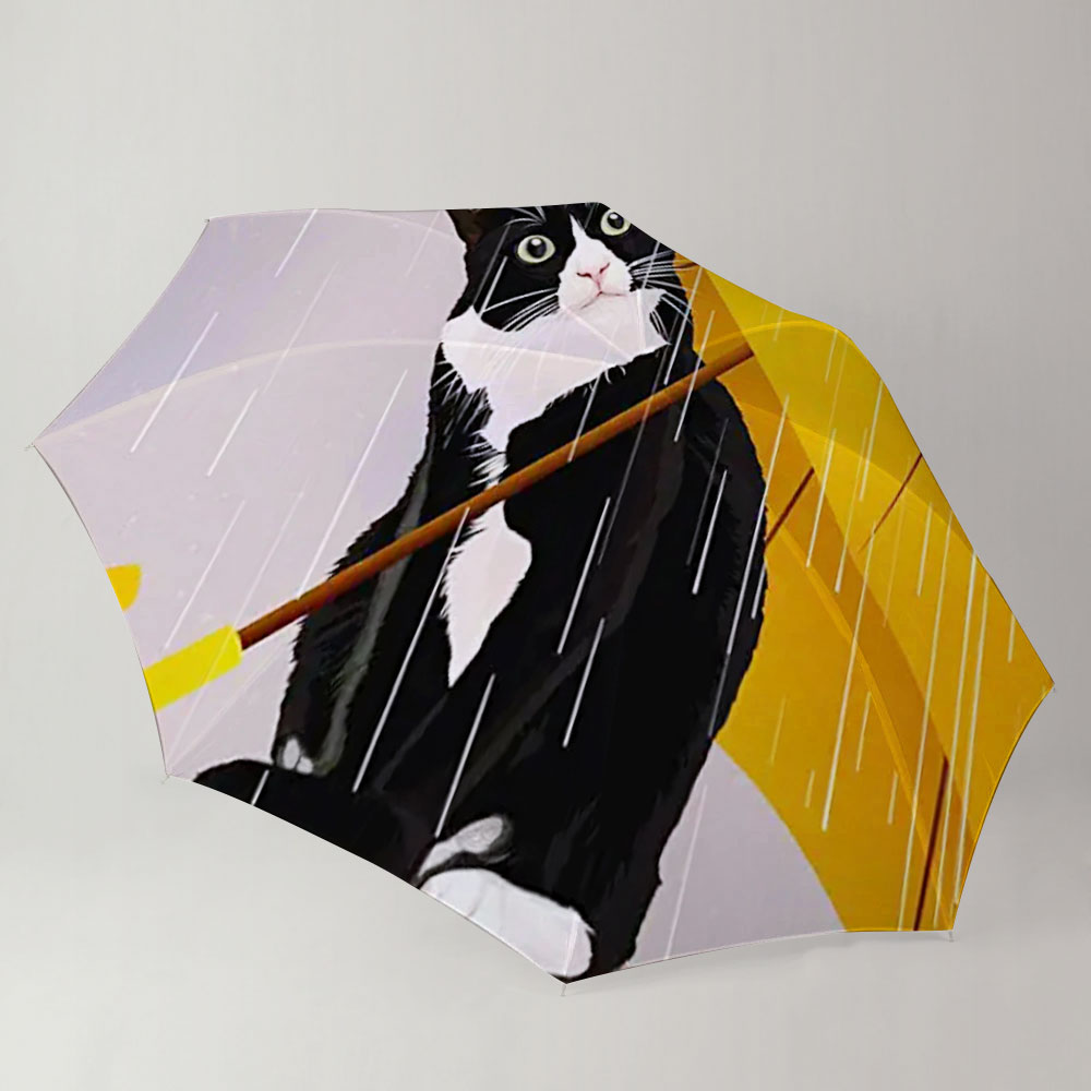 Cat With Umbrella Umbrella