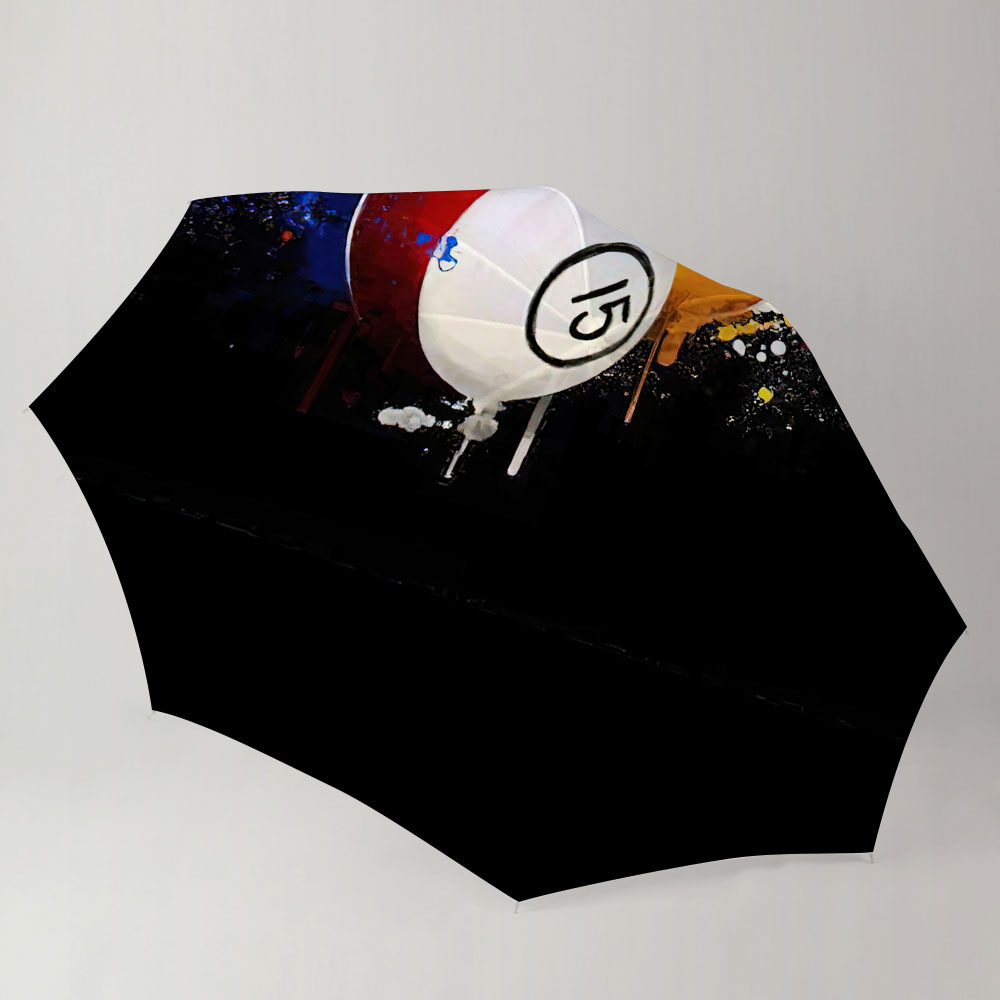 Colorful Billiard Umbrella