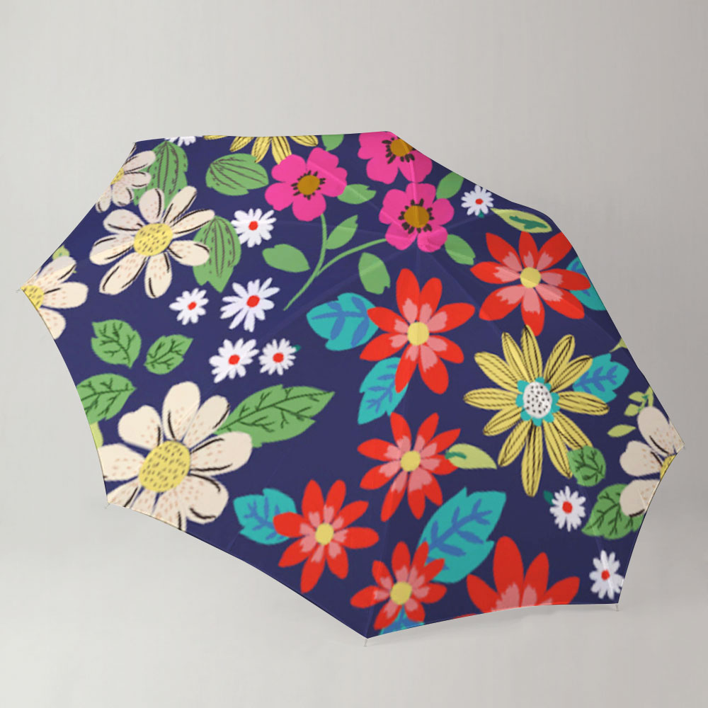 Colorful Daisy Umbrella