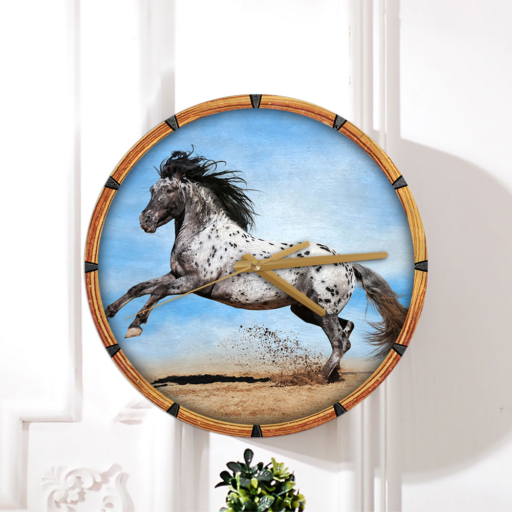 Brave Horse Wall Clock