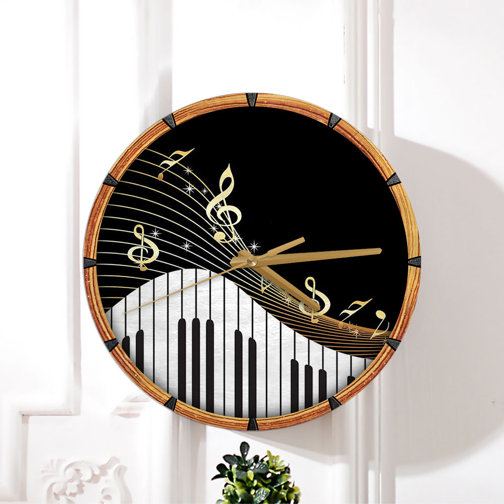 Classic Piano Wall Clock