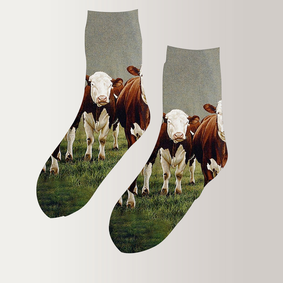Four Cows 3D Socks_2_1