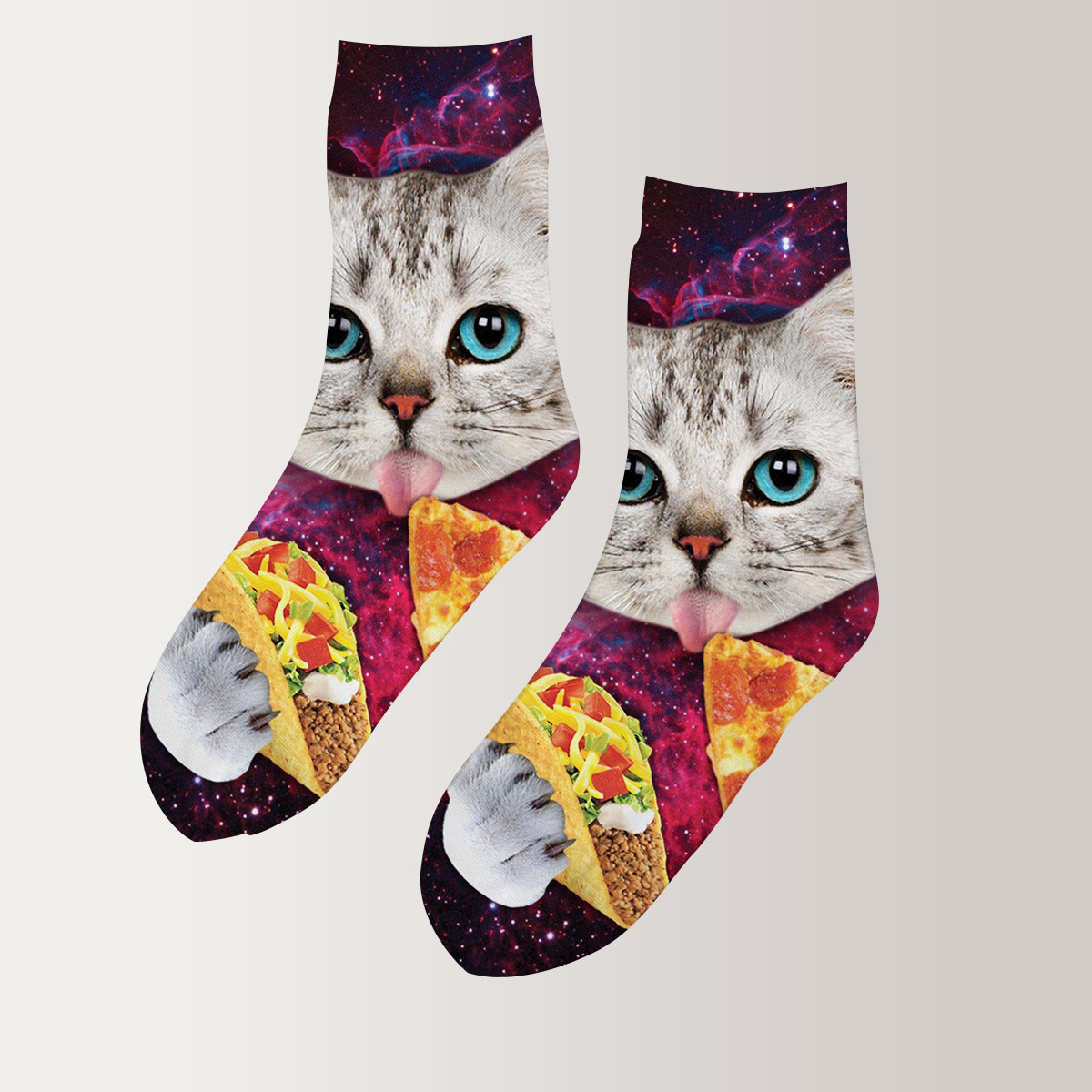 Galaxy Cat 3D Socks_2_1