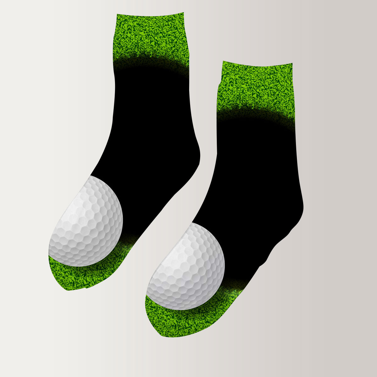Grass Golf 3D Socks_2_1
