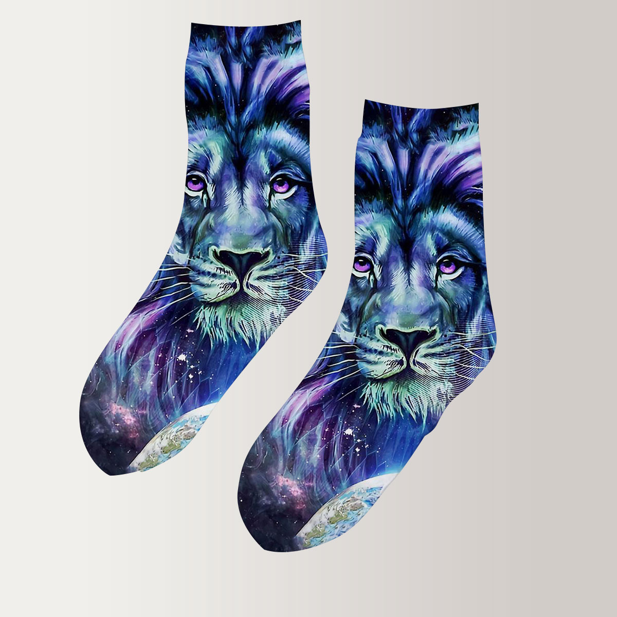 Guardian Cosmic Lion 3D Socks_2_1