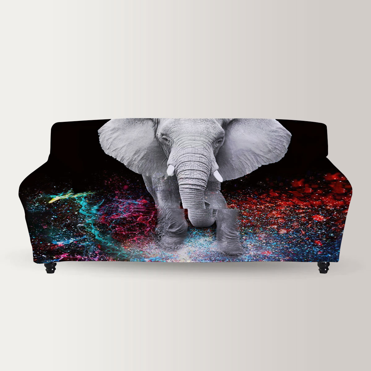 Galaxy Elephant Sofa Cover_2_1