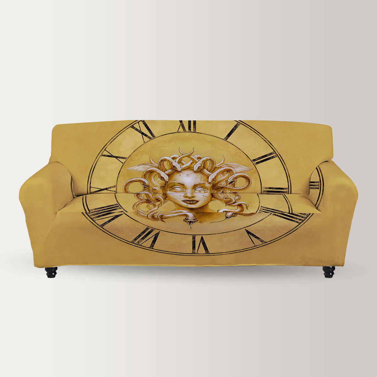 Golden Medusa Sofa Cover_2_1