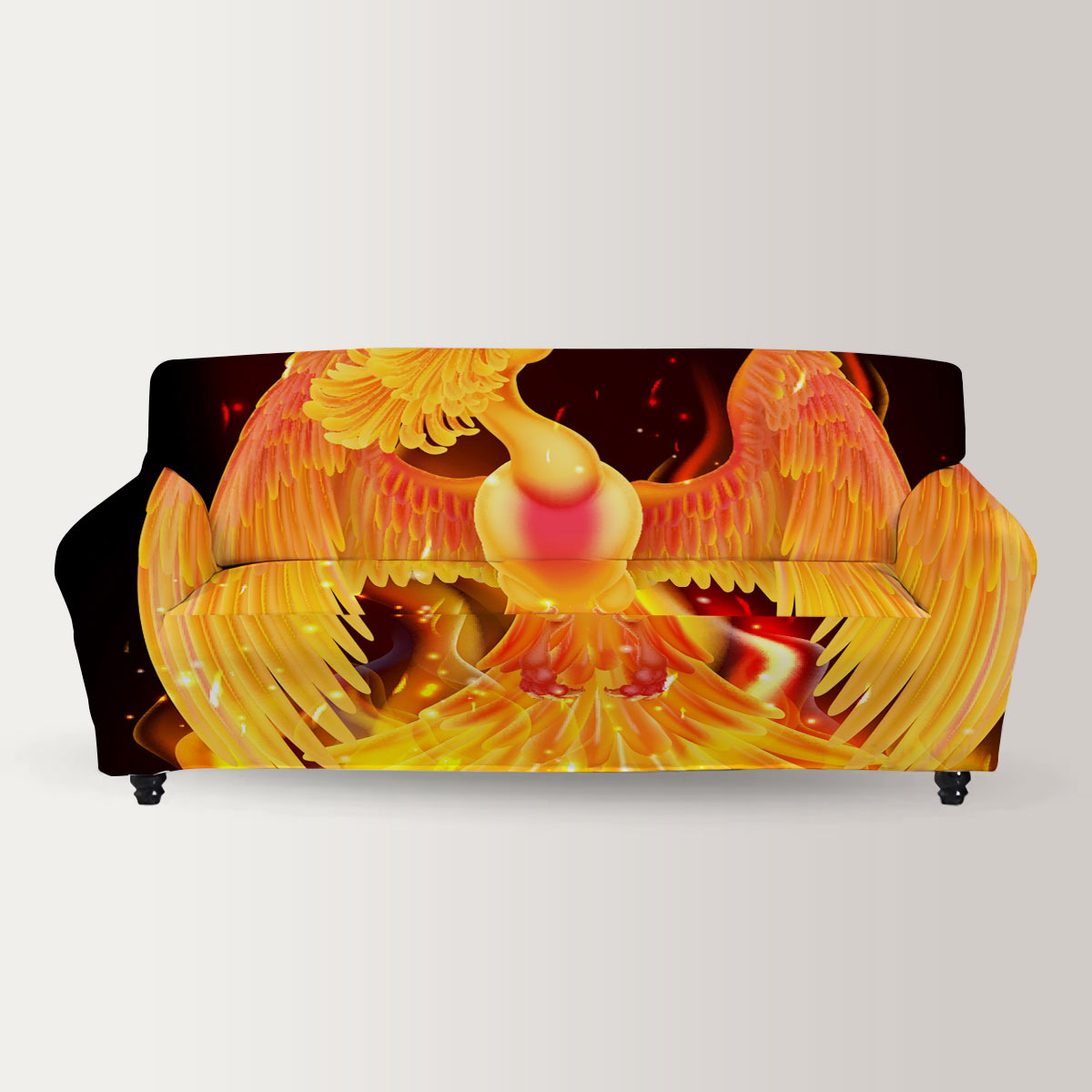 Golden Phoenix Sofa Cover_2_1