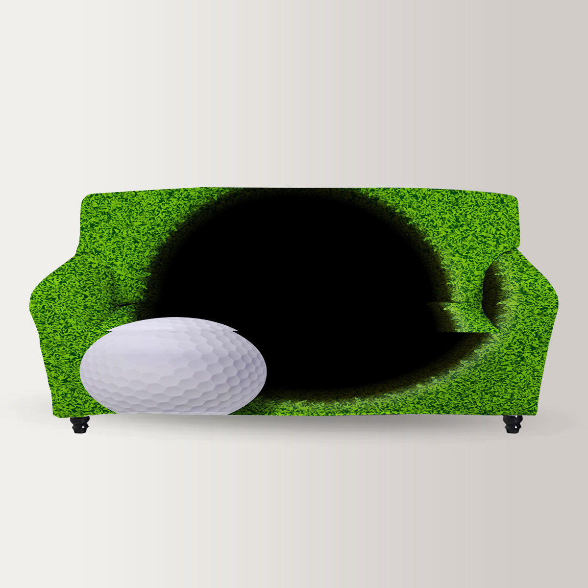 Grass Golf Sofa Cover_2_1