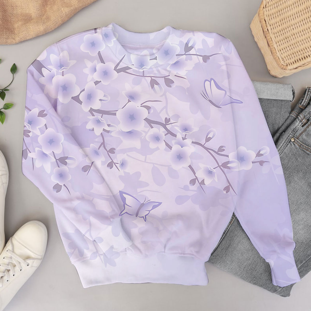 Purple Cherry Blossom Sweater_2_1