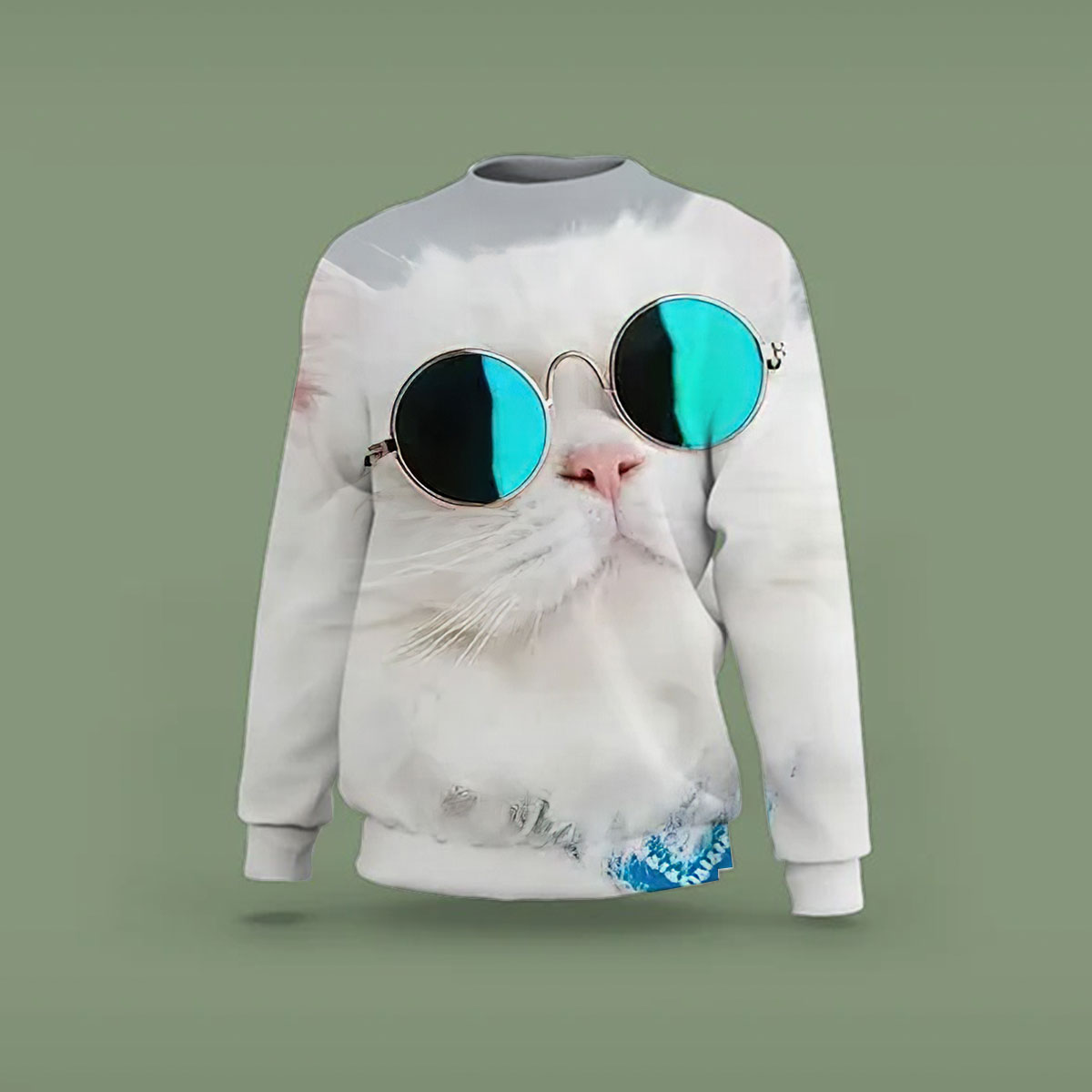 Funny Cat Sweatshirt_2_1