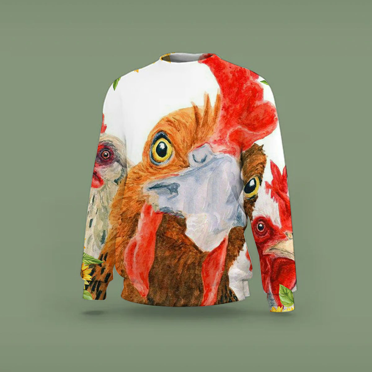 Funny Chicken Sweatshirt_2_1