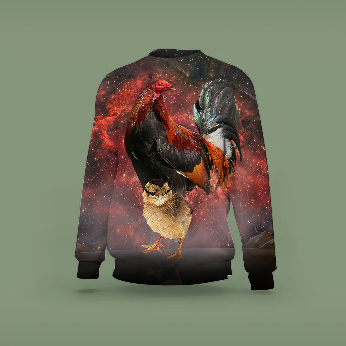 Galaxy Chicken Sweatshirt_2_1