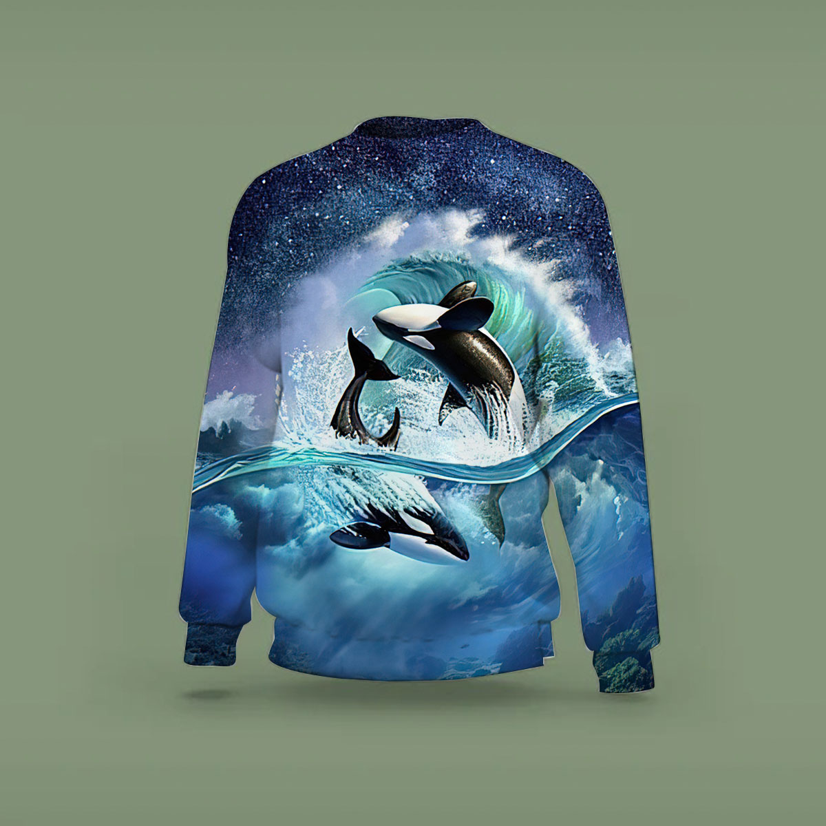 Galaxy Dolphin Sweatshirt_2_1