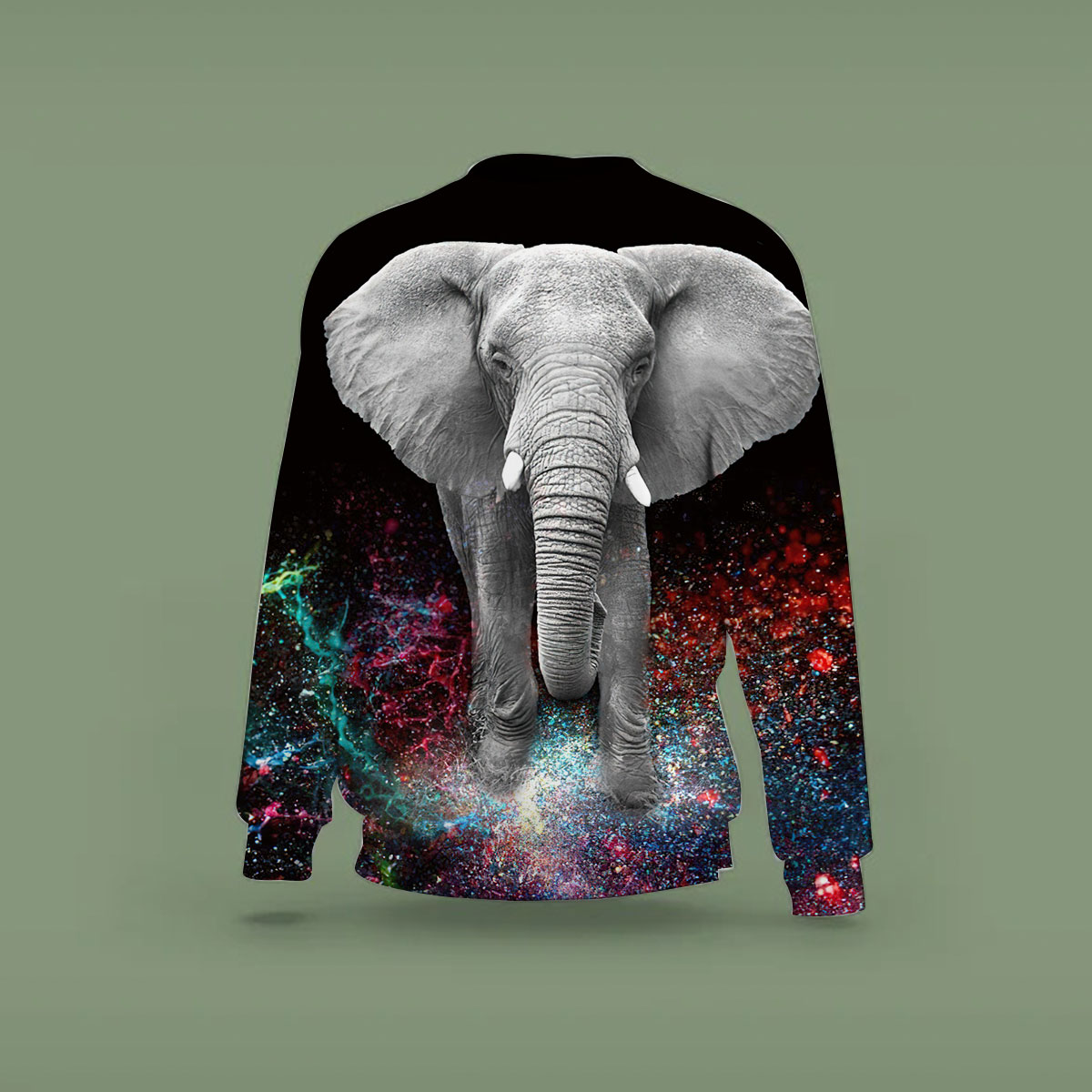 Galaxy Elephant Sweatshirt_2_1