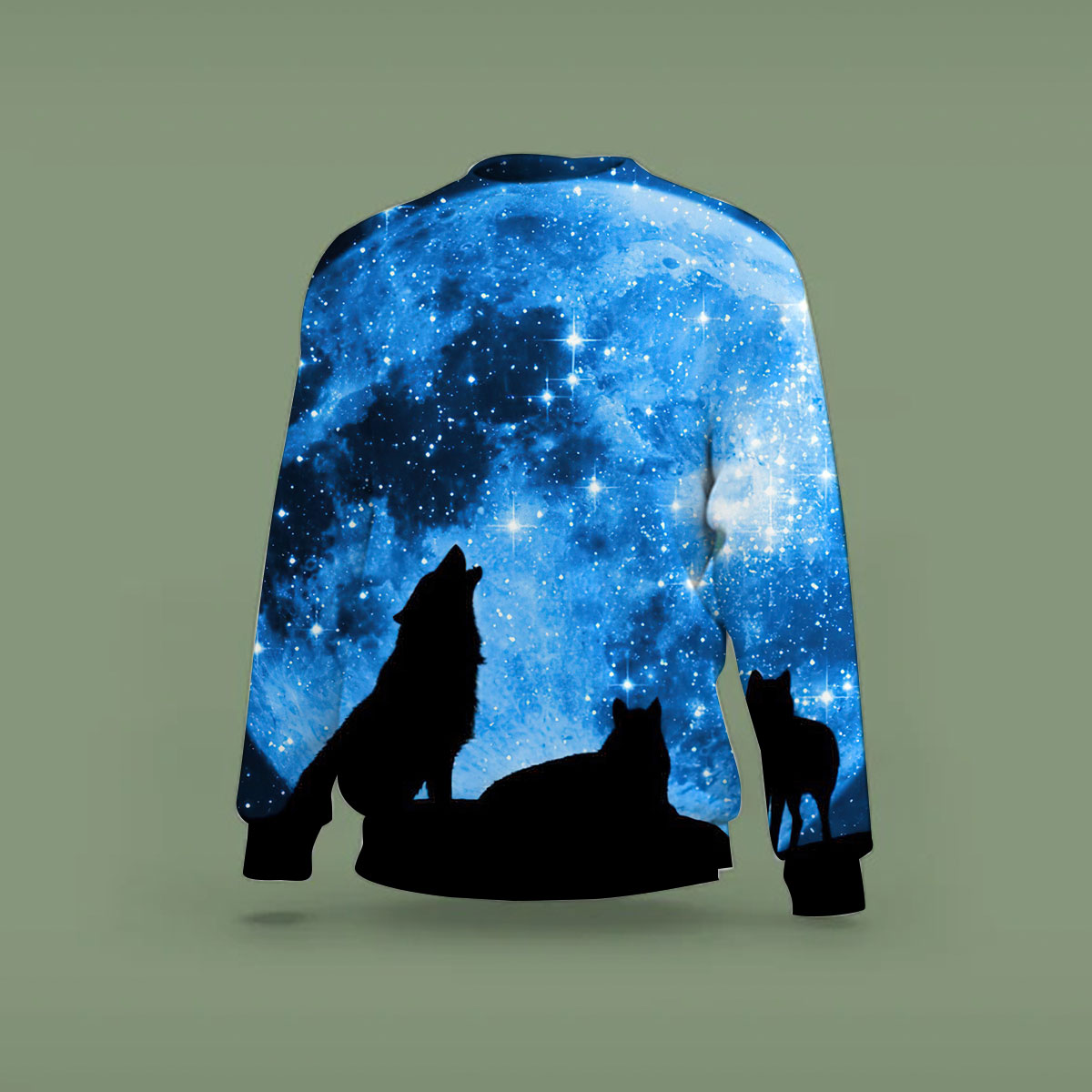 Galaxy Moonlight Wolf Sweatshirt_2_1