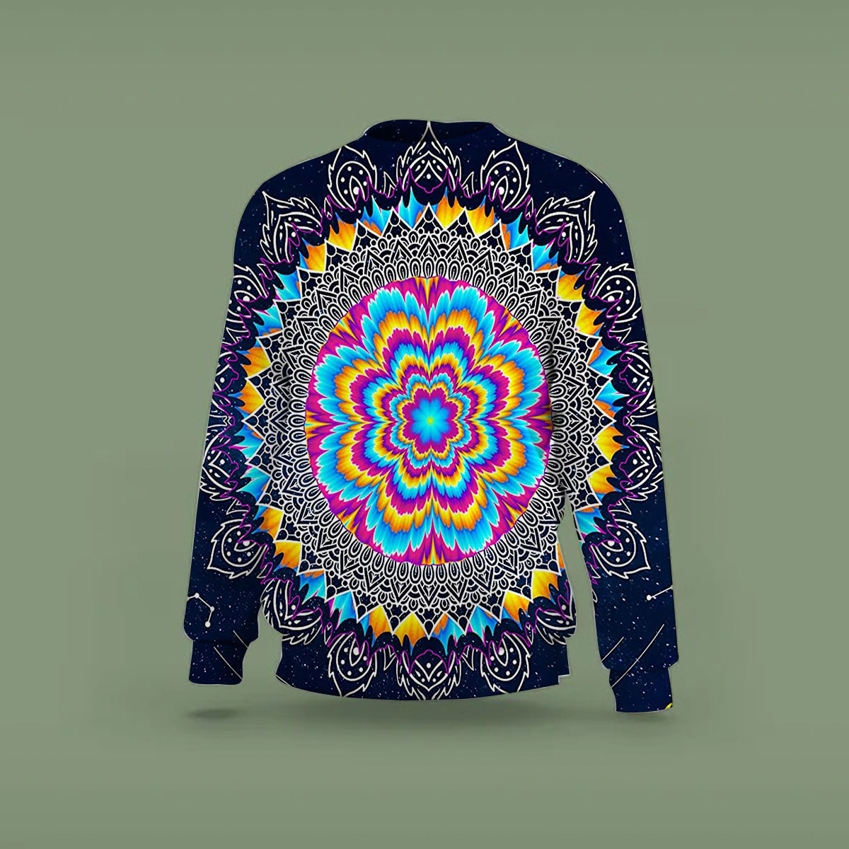Hexagram Mandala Sweatshirt_2_1
