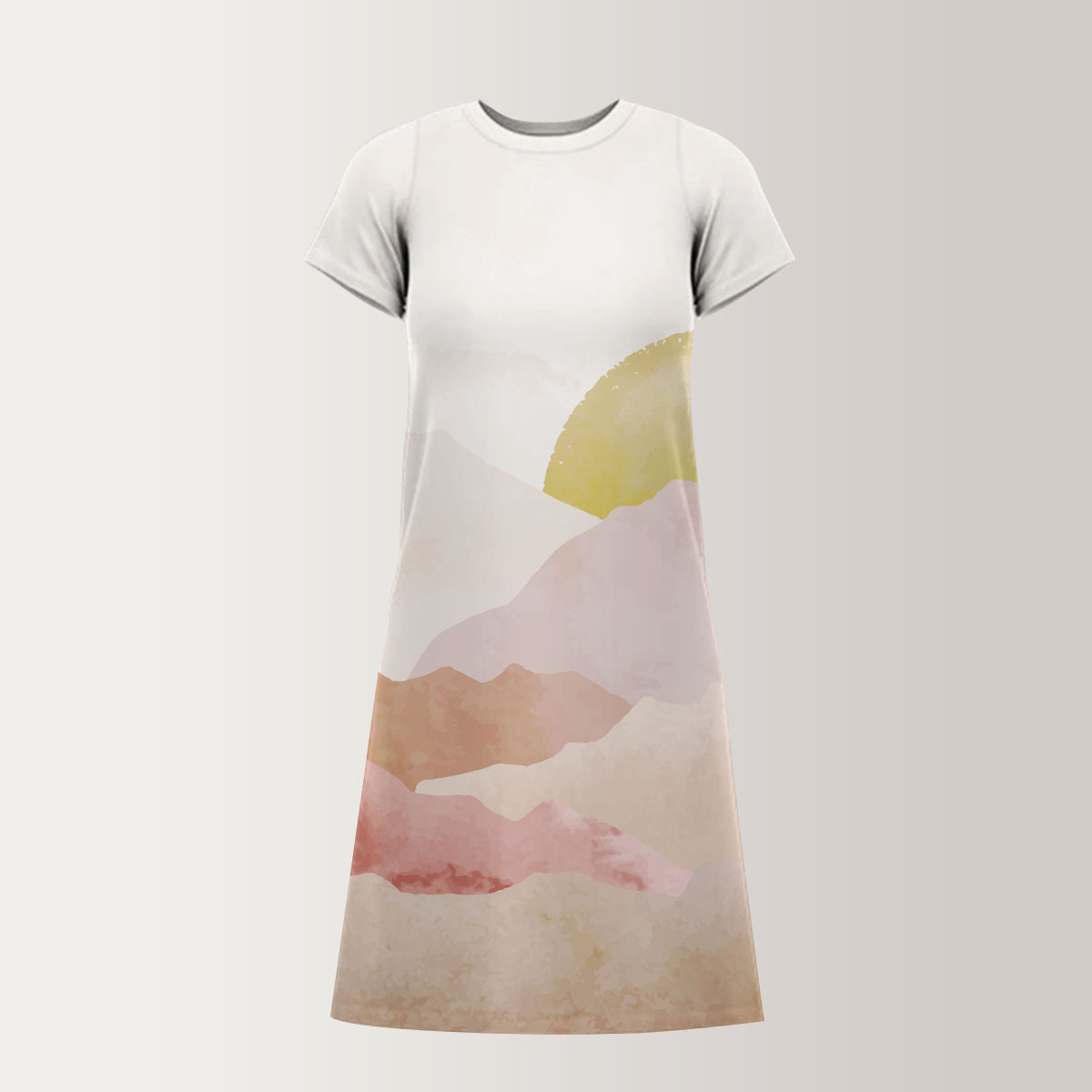 Sunset T-Shirt Dress_2_1