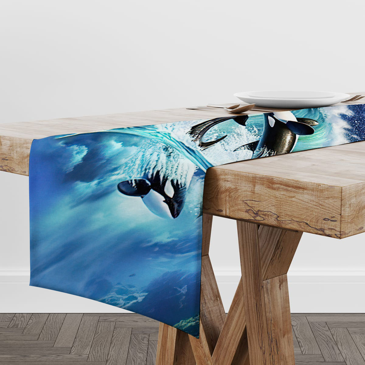 Galaxy Dolphin Table Runner_2_1