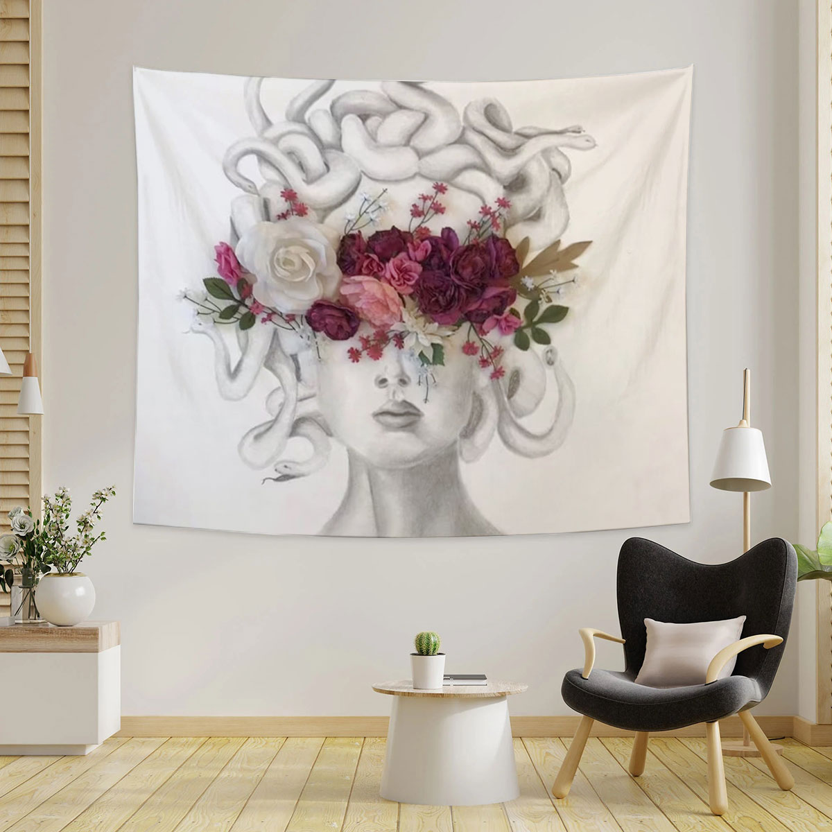 Flower Medusa Tapestry_2_1