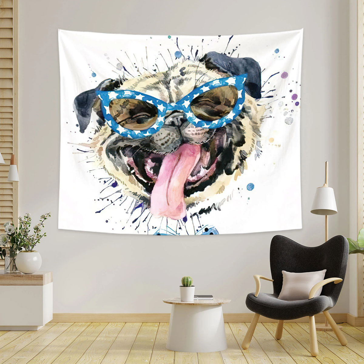 Funny Dog Tapestry_2_1
