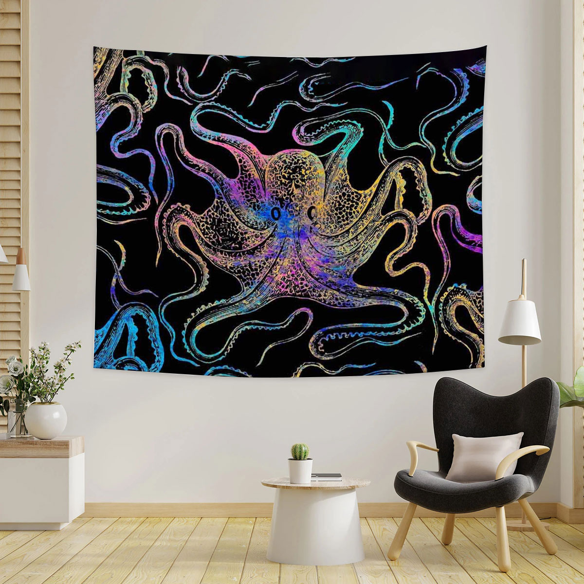 Funny Octopus Tapestry_2_1