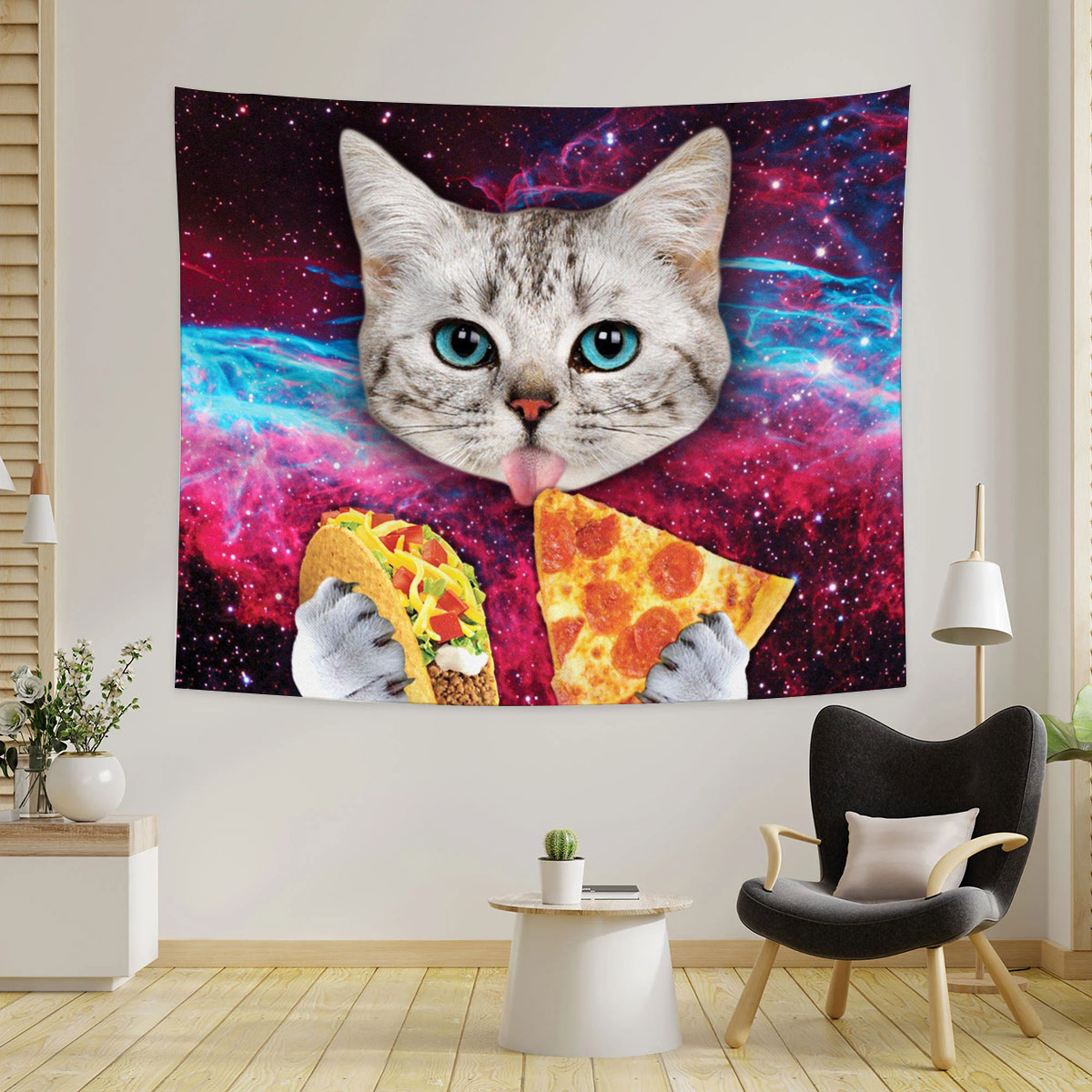 Galaxy Cat Tapestry_2_1
