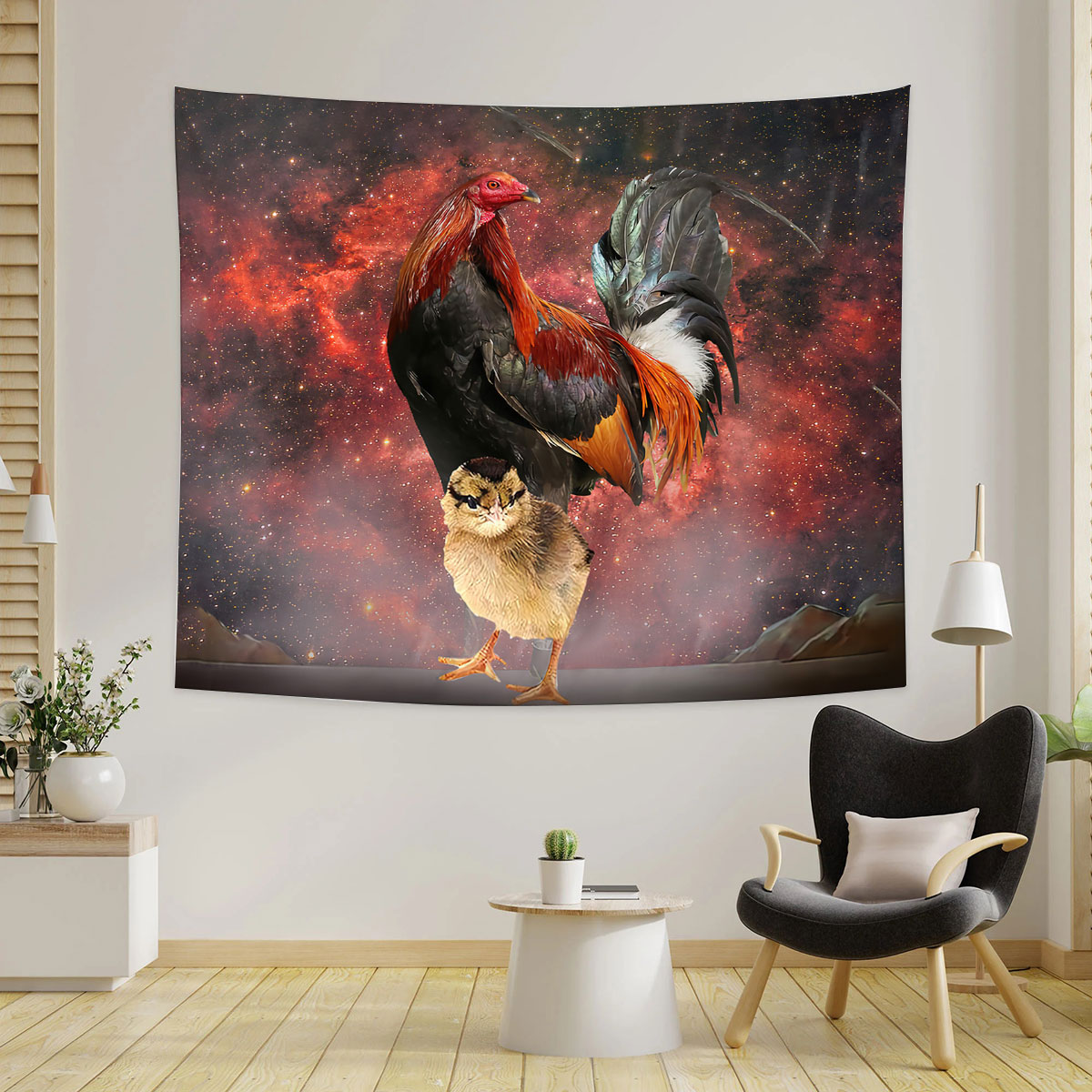 Galaxy Chicken Tapestry_2_1