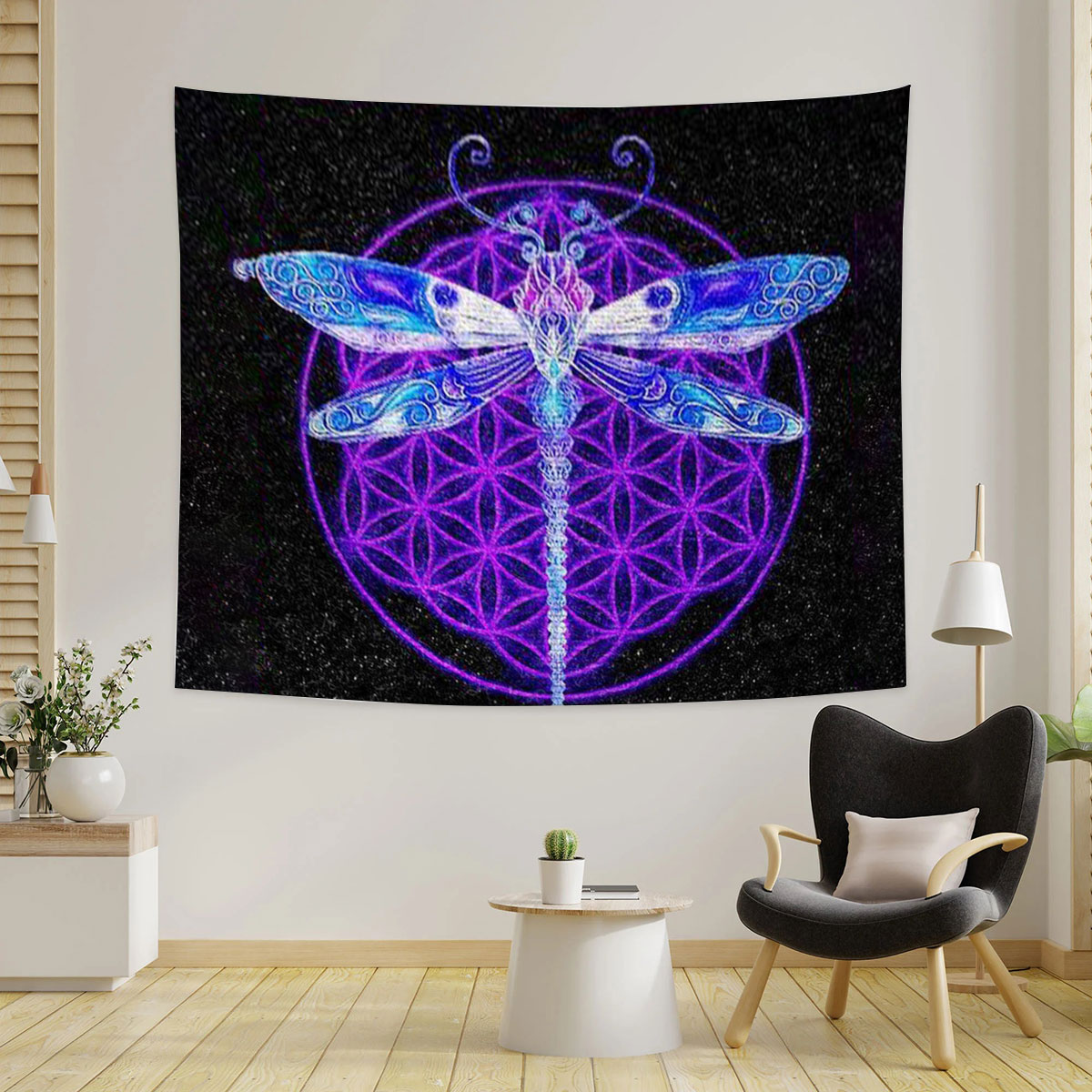 Galaxy Dragonfly Tapestry_2_1