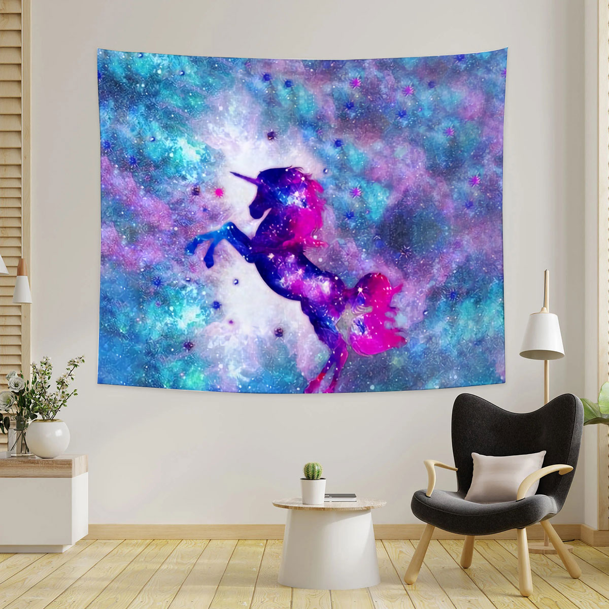 Galaxy Unicorn Tapestry_2_1