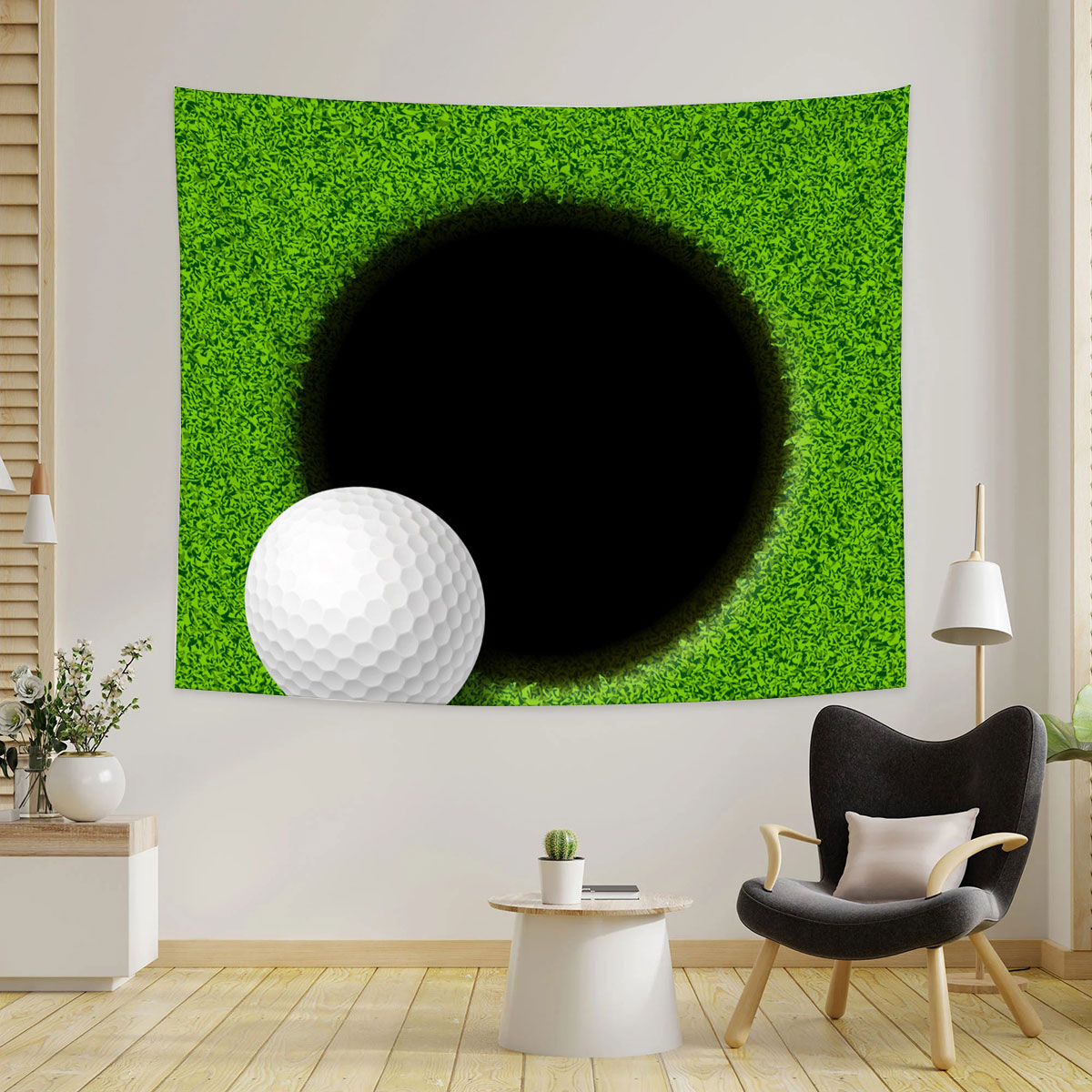 Grass Golf Tapestry_2_1