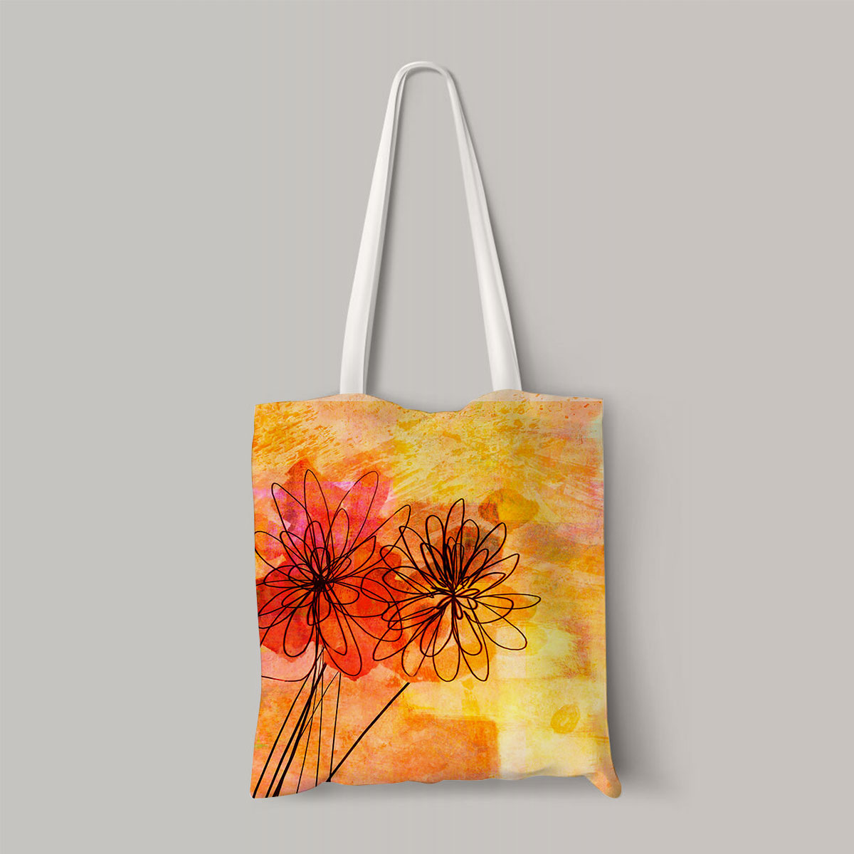 Floral Whimsy Abstract Totebag_2_1