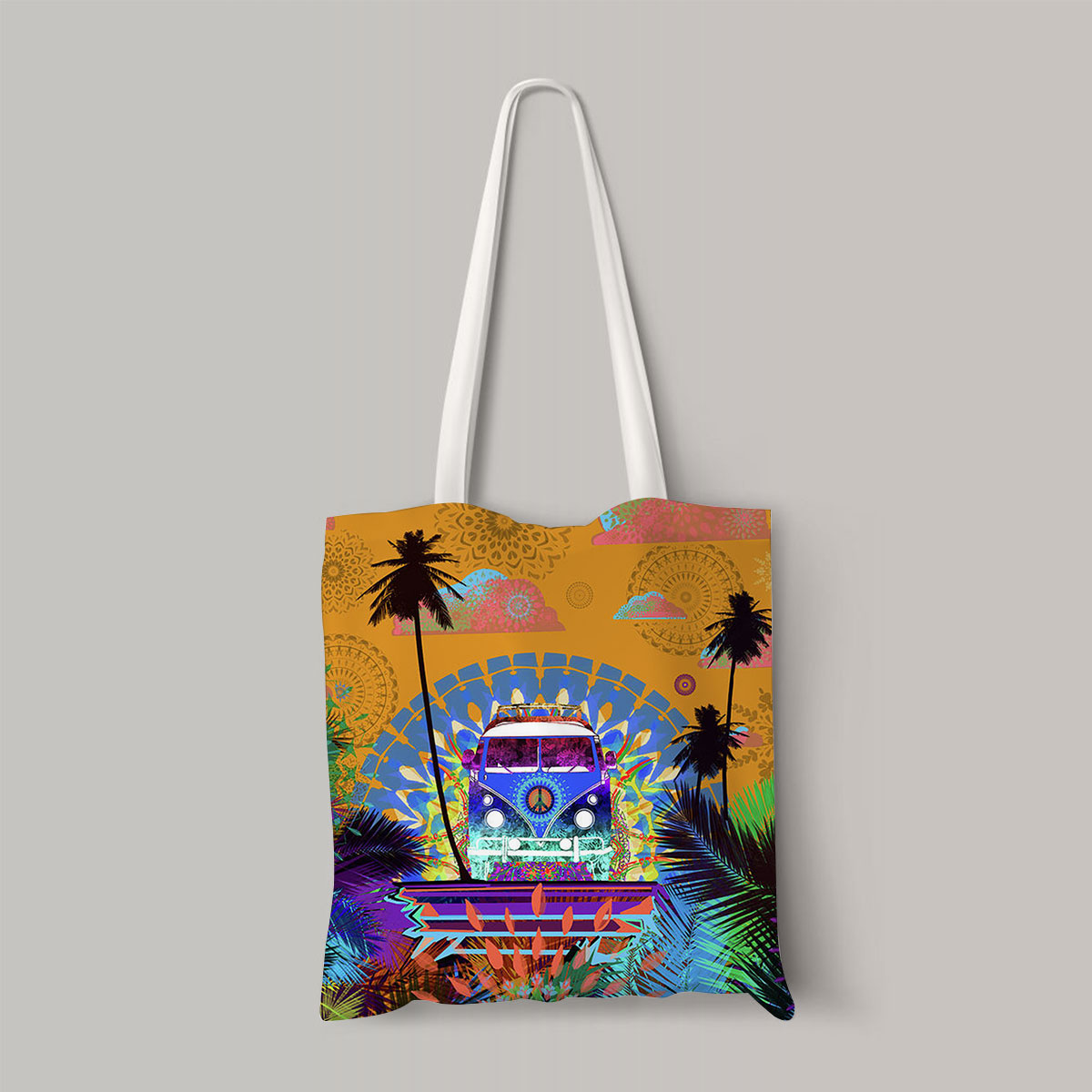 Hippie Go Camping Totebag_2_1