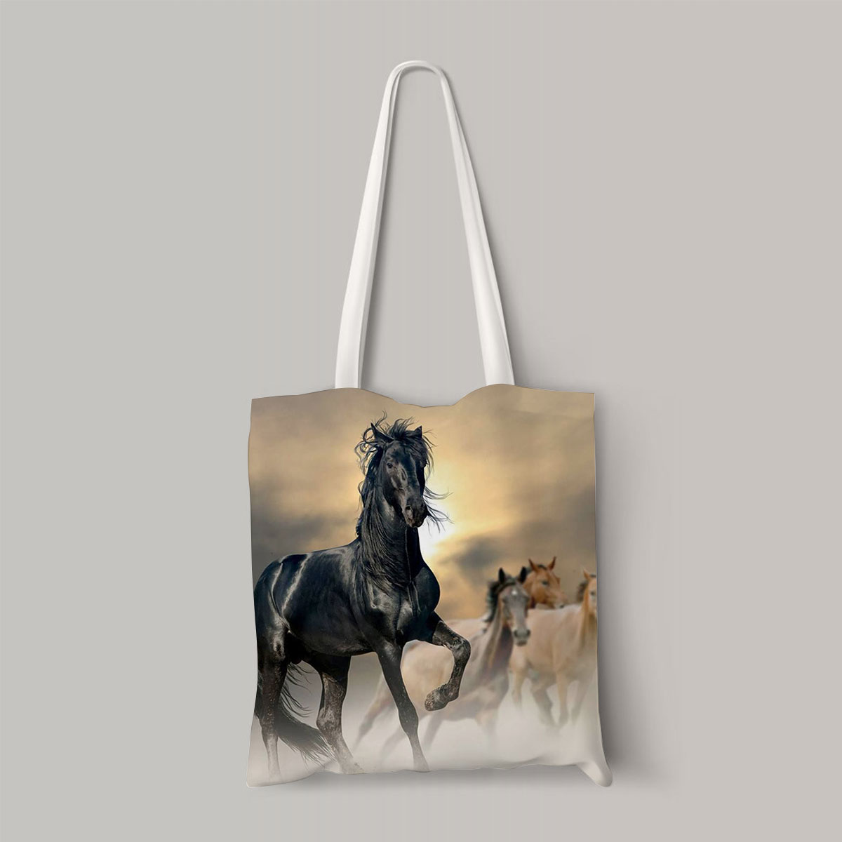 Horse In The Wild Totebag_2_1