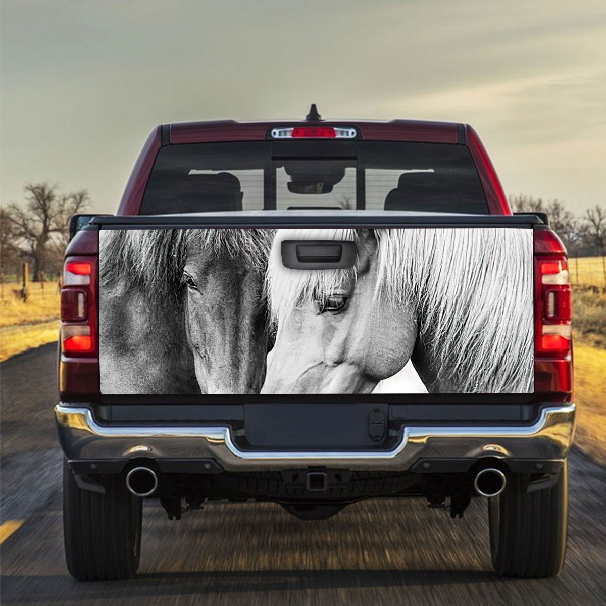 Horse Love Truck Bed Decal_2_1