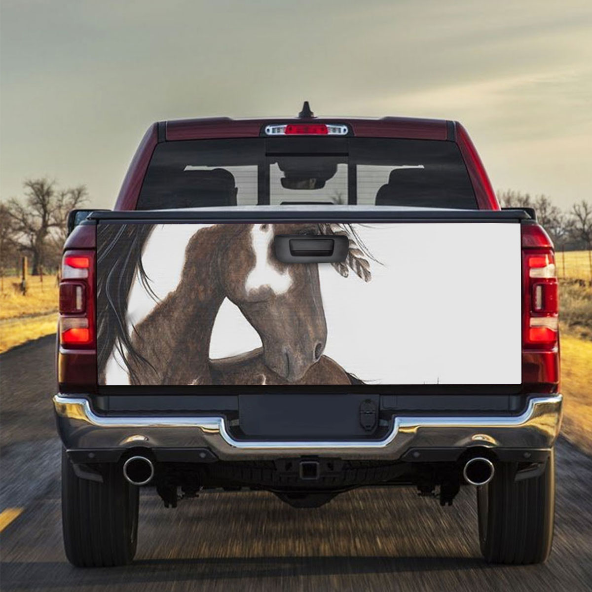 Horse Truck Bed Decal_2_1